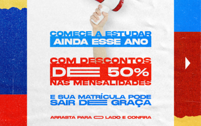 Comece a estudar ainda este Ano!