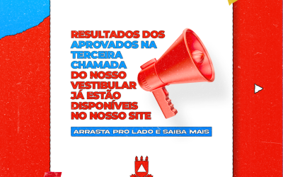 Relação dos Candidatos Aprovados no Vestibular – 2023.1 – 3º chamada