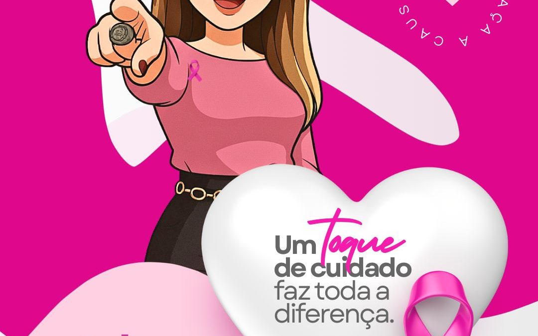 A FADIMAB veste rosa! Neste mês, reforçamos a importância da conscientização e da prevenção contra o câncer de mama e de colo do útero. Informe-se e previna-se!